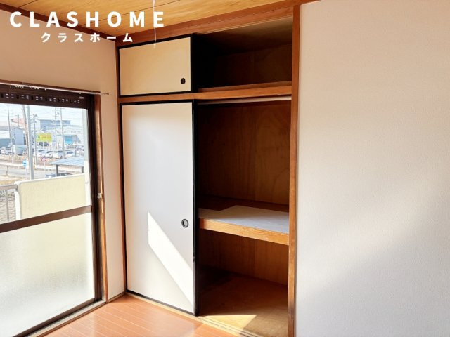 ファミール八幡　　刈谷市近郊の賃貸はクラスホーム刈谷店の収納