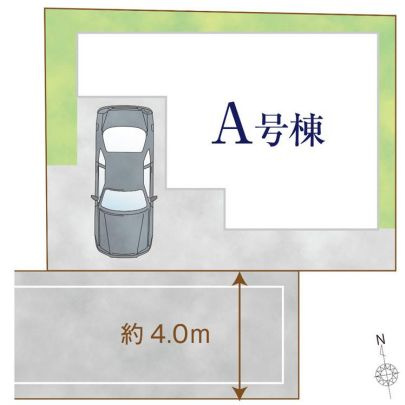 南側道路に面しており、陽当りと通風が抜群です。前面道路は通り抜けができないため、車の往来が少なくお子様の外遊びも安心。プライバシーが守られた、落ち着きのある暮らしを叶える区画設計です。
