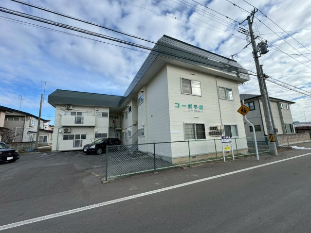 青森県十和田市　一棟アパートの外観
