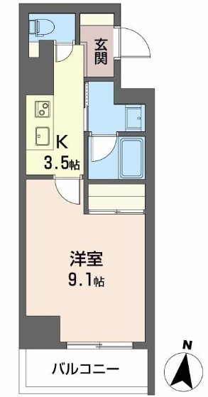 ロイヤルパークヒルズうめきたの間取り