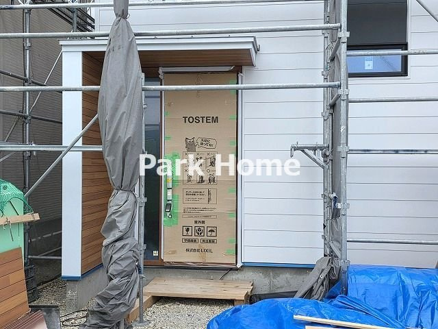 南国市篠原　新築戸建ての玄関|2026.4月：建築中