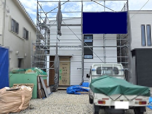 南国市篠原　新築戸建ての外観|2026.4月：建築中