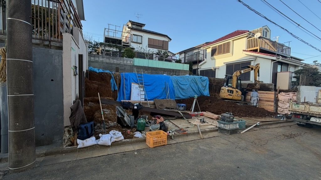 横浜市保土ケ谷区上菅田町　売地の外観