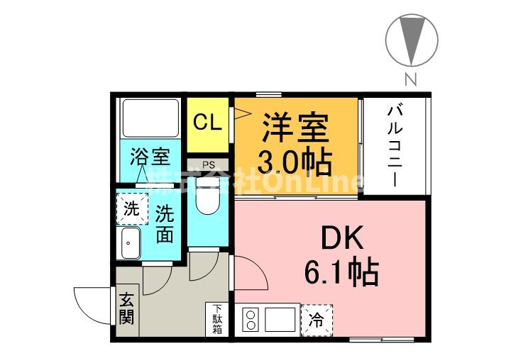 The Crestの間取り