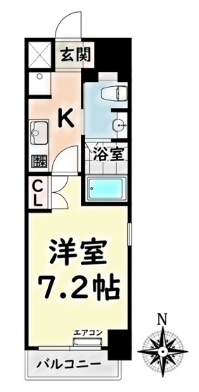 【間取り】 | MarcheI【名古屋市賃貸・オートロック】