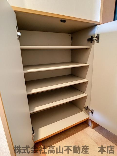 アスパラ倶楽部の収納