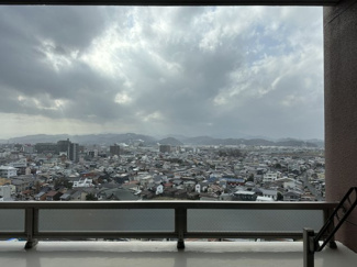 【バルコニー】 | サンシティ川端 | 最上階の景色