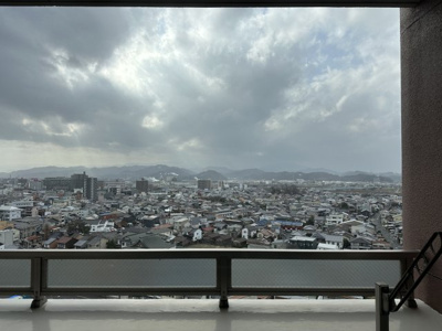 【バルコニー】 | サンシティ川端 | 最上階の景色