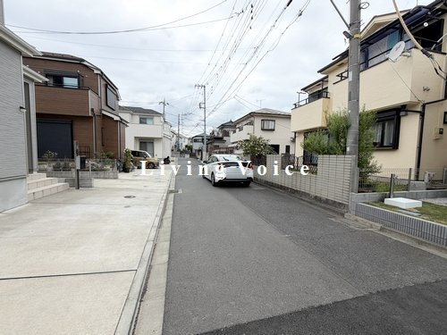 【前面道路含む現地写真】 | 【仲介手数料０円】相模原市中央区上矢部2丁目　新築一戸建て | 相模原市中央区上矢部2丁目　新築一戸建て