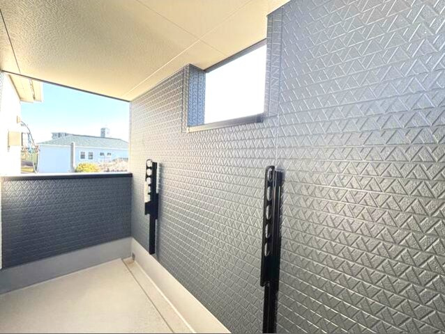 リナージュＬ　熊本東区尾ノ上３丁目２４-1期のバルコニー