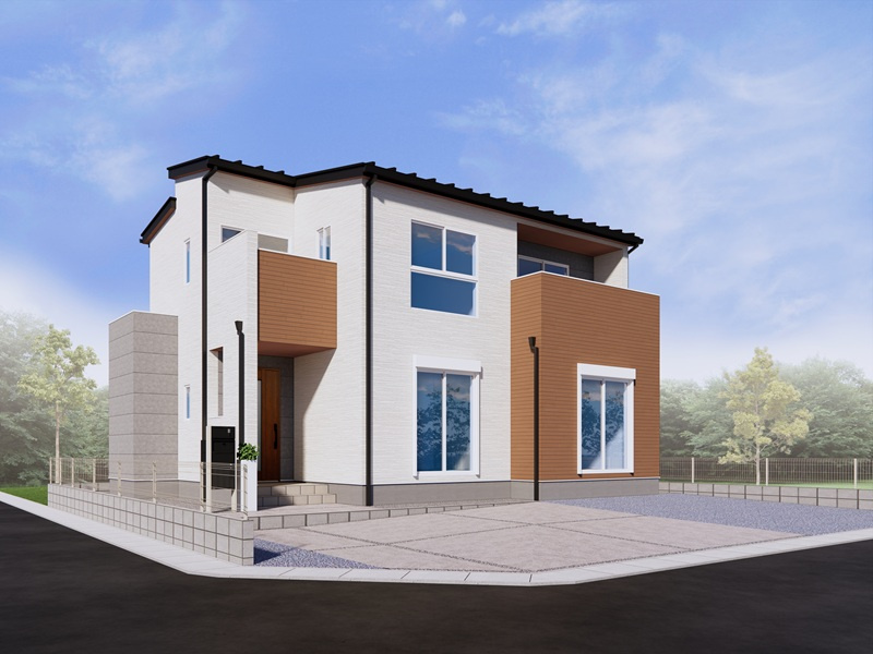 【外観パース】