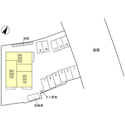 【区画図】 | シェーンハイト