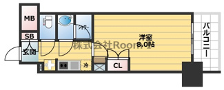 【間取り】 | ザ・パークハビオ谷町六丁目テラス