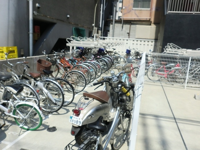 大阪市淀川区新北野１丁目の賃貸マンションのその他共用部分|駐輪場