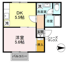 ホワイトハウスＴの間取り