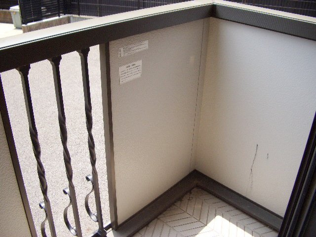 ベルデュールⅡのバルコニー|住環境良好です