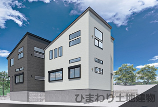 【外観】 | 海老名市大谷南3丁目 Ｂ棟 | イメージパース（完成時に現況と異なる場合は現況優先となります）