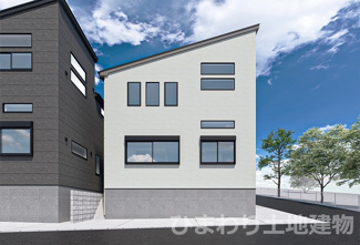 【外観】 | 海老名市大谷南3丁目 Ｂ棟 | イメージパース（完成時に現況と異なる場合は現況優先となります）