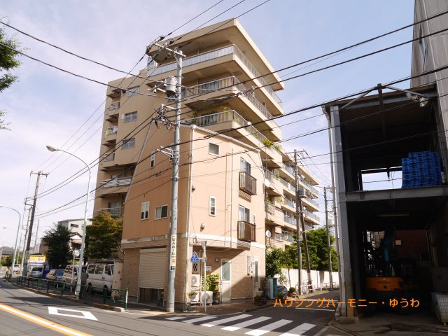 【外観】 | メゾン常盤台 | ＲＣ造のしっかりとした建物です。開放的な立地です。