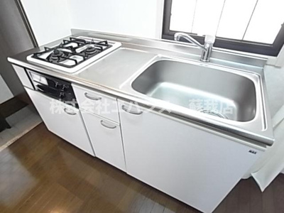 【キッチン】 | セモア中山アパート | きれいなキッチンです