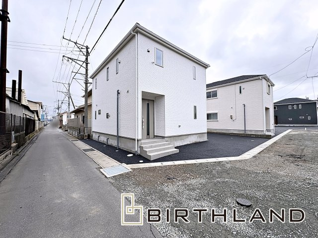 新築戸建・新築建売　郡山市昭和第9　芳賀小・第四中の外観|〈1号棟〉完成いたしました！いつでも内覧可能です♪