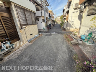 【前面道路含む現地写真】 | 尼崎市大庄５丁目中古戸建リフォームが必要 | 前面道路です♪