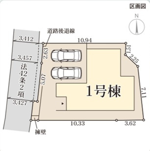 【区画図】 | リーブルガーデン奈良百楽園１丁目 | 区画図