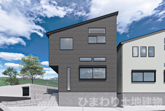 【外観】 | 海老名市大谷南3丁目 Ｃ棟 | イメージパース（完成時に現況と異なる場合は現況優先となります）