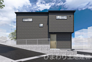 【外観】 | 海老名市大谷南3丁目 Ｃ棟 | イメージパース（完成時に現況と異なる場合は現況優先となります）