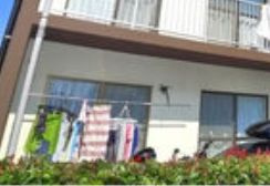 メゾンゆりのバルコニー