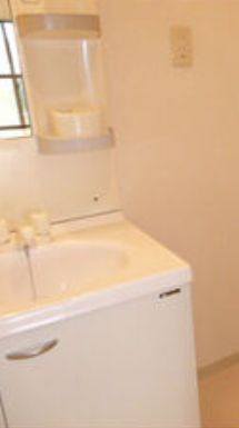 メゾンゆりの独立洗面台