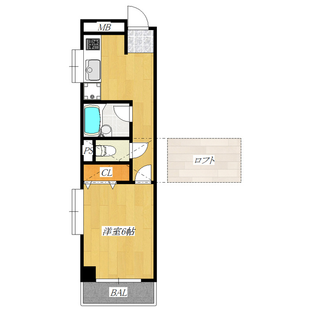 メインステージ赤羽北の間取り|使いやすい間取りです☆