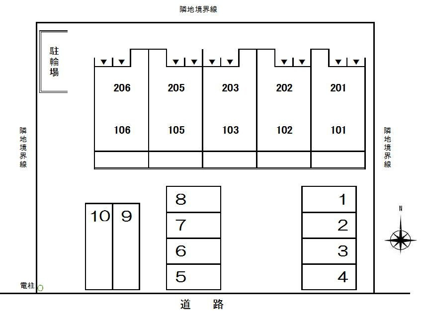 マリアーニの区画図