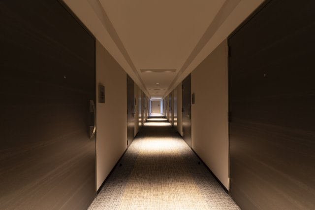 プラウドフラット南品川のその他共用部分|共用廊下　※参考写真