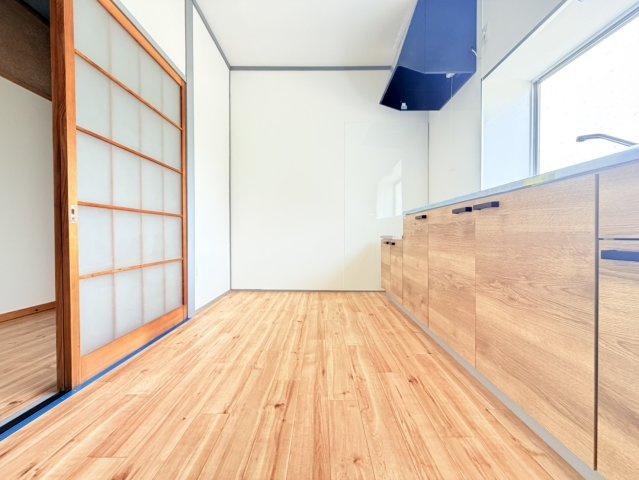 鉾田市梶山中古物件のキッチン