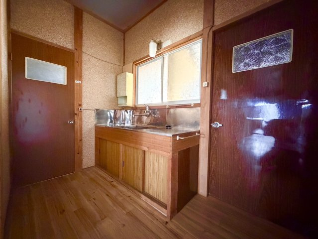 鉾田市梶山中古物件の洗面所