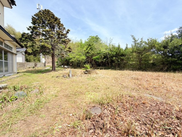 鉾田市梶山中古物件の庭