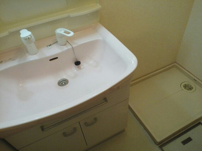 【洗面所】 | ビーバンウエスト | 広い洗面スペース