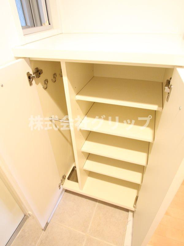 パークフラッツ横濱公園の収納