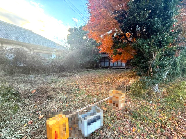 【庭】 | 桜川市真壁町伊佐々　古屋物置