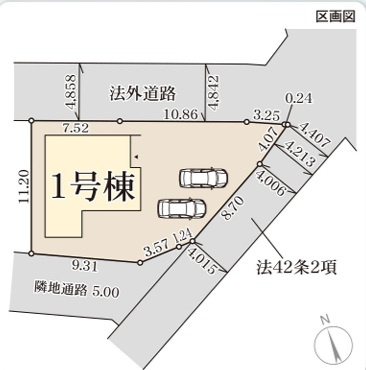 【区画図】 | リーブルガーデン奈良中山町１４期 | 区画図