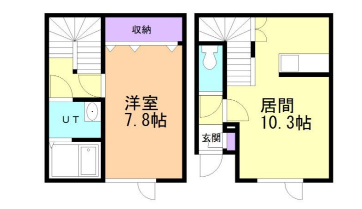 ヴァンベール中央2の間取り