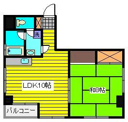 ハイネスイイダの間取り