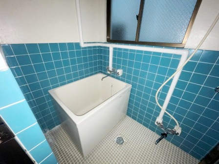 ハイネスイイダの浴室