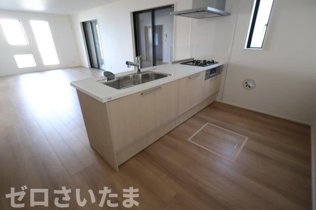 《仲介手数料無料》緑区大字三室2083-4新築一戸建てミラスモのキッチン