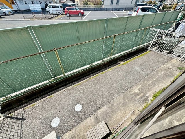 シャトー三木のバルコニー