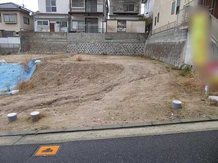 広島市東区上温品４丁目　土地の外観