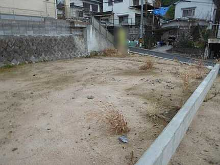 広島市東区上温品４丁目　土地の外観