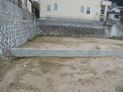 広島市東区上温品４丁目　土地の外観