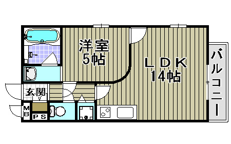 ラフィナート和泉の間取り